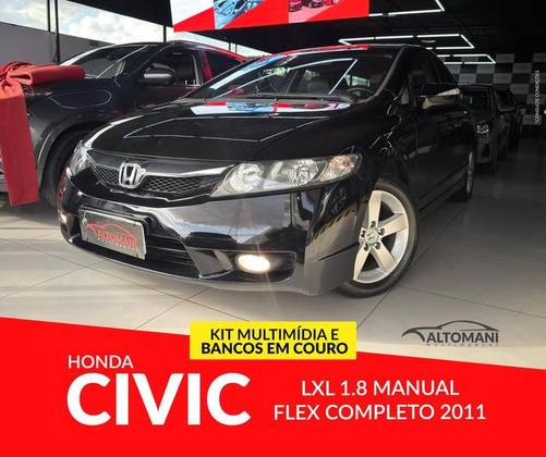 HONDA CIVIC 1.8 LXL 16V FLEX 4P MANUAL